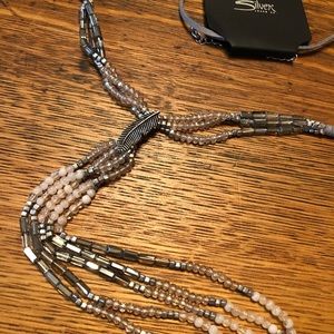 Silver Jean Necklace